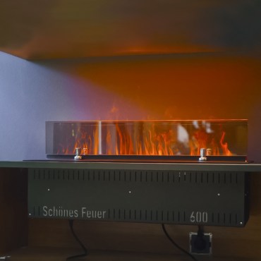 Электрический очаг Schones Feuer 3D FireLine 600 Blue (с эффектом cинего пламени)